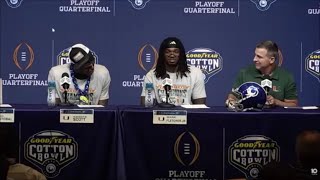 Mario Cristobal, Miami Cotton Bowl Postgame PRESS CONFERENCE vs. Ohio State | Carson Beck Postgame