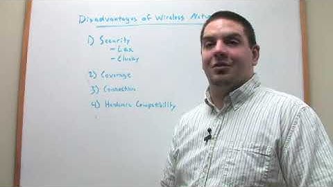 Disadvantages of Wireless Networks
