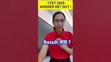 CTET Result 2023 Kab Aayega? 🔥😱#ctetanswerkey2023 #ctetresult #ctetresultdate #shorts #shortsvideo
