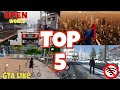 top 5 open world game gta 5 fan made android #offlinegames #gta5