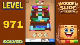 Wooden Slide – Level 971 | Walkthrough