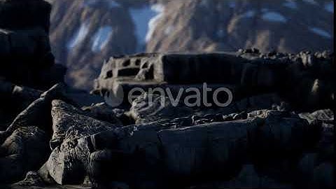 Rock and Stones in Alps Mountains | Motion Graphics - Envato elements