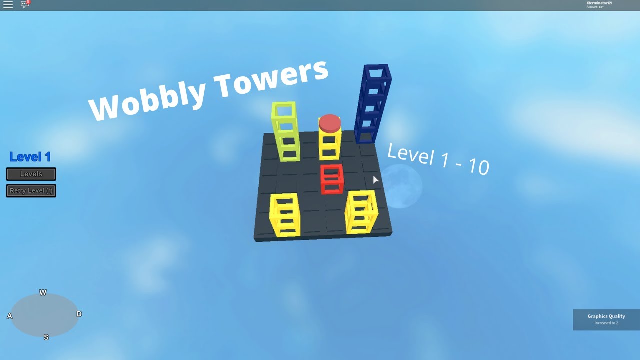 Wobbly Towers (Levels 110) YouTube