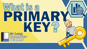 Mr Long Computer Terms | What is a Primary Key?