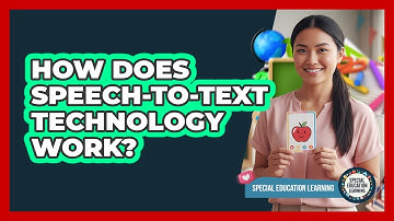 How Does Speech-to-Text Technology Work?