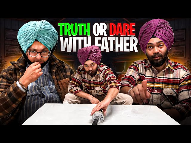 Truth Or Dare With Father @Purewalparamjit_  || New punjabi Comedy Video 2025 || Jot Harjot