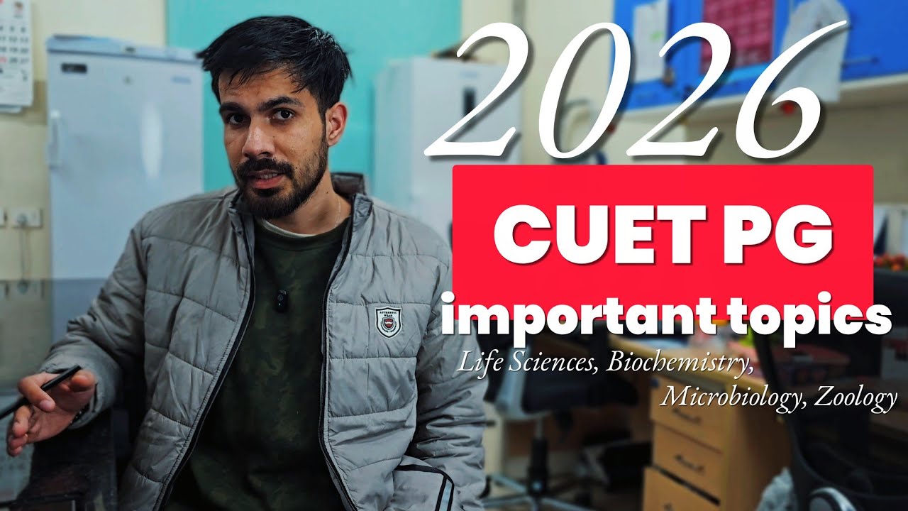 CUET PG Life Sciences, Biochemistry and Microbiology important Topics ...
