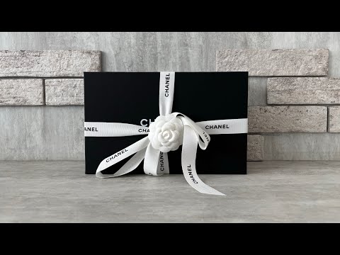 【旅行にも】◆CHANEL◆25P プレード& ポーチ Chanel 25P Unboxing (AP4385)! - YouTube