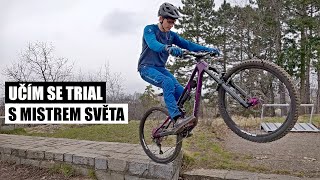 TO SE BUDE NA TRAILECH HODIT! Vašek Kolář mě učí trial