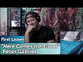 Peter Gabriel- Here Comes the Flood (First Listen)