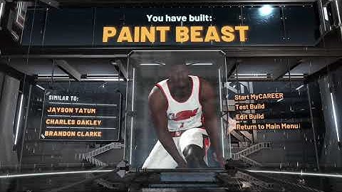 Making rare paint beast build  with playmaking takeover also badge setup