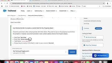 Work with Schema Builder