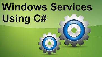 create windows service using c#