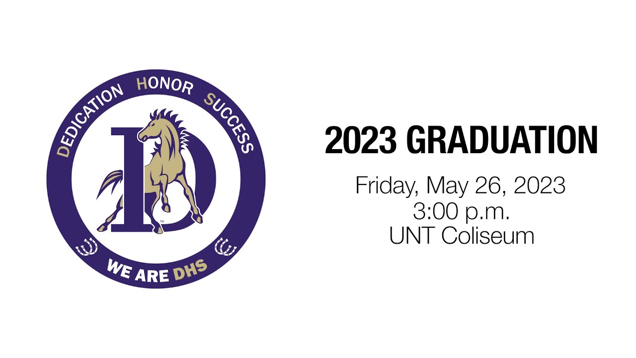 2023 Denton High Graduation YouTube