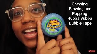 ASMR | Trying Hubba Bubble | Bubble Tape