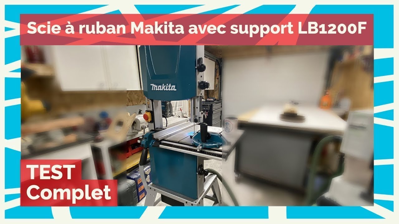 TEST Makita Scie à ruban avec support LB1200F La pause TEST Makita Scie à ruban avec support LB1200F La pause