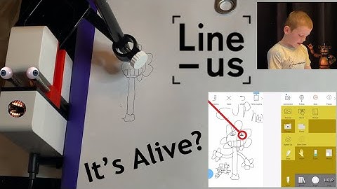 Line-us Robotic Drawing Arm Part 2 - Secret Hidden Feature - It