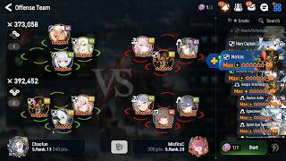 Epic Seven - Guild War - Exotic vs 광자 (MisfitsC) - Vortex Stronghold