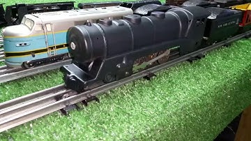 MARX 994 / 490  DOUBLE REDUCTION MOTOR / 25 TIN LITHO CARS