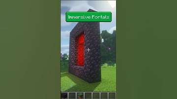 Minecraft Immersive Portals Mod