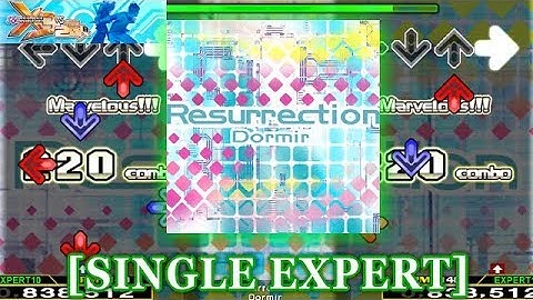 【DDR X3】 Resurrection [SINGLE EXPERT] 譜面確認＋クラップ