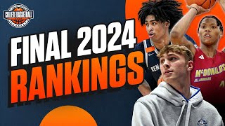 The College Basketball Show: FINAL 2024 Player Rankings Revealed - WHO WILL BE NO. 1?