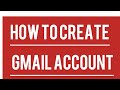 how to create gmail account