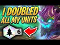 I DOUBLED ALL MY UNITS - 6 WOODLAND SYNERGY! | TFT | Teamfight Tactics Set 2 | League of Legends AC