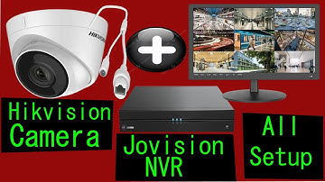 How To Jovision Nvr And Hihvision Ip camera Setup //Jovision Ip Camera How To Add Jovision NVR setup