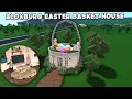 building AN EASTER BASKET as a BLOXBURG HOUSE