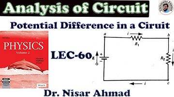 Potential difference between two points |Circuit Analysis