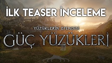 Yüzüklerin Efendisi: Güç Yüzükleri (İlk Teaser DETAYLI İNCELEME) |  The Rings of Power - Orta Dünya