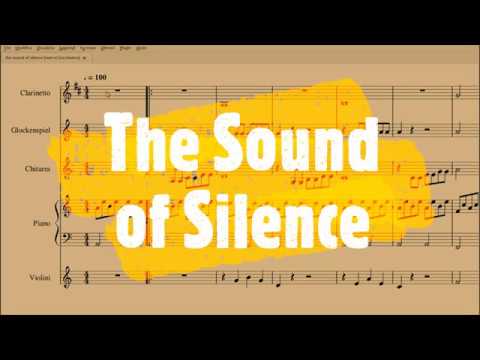 The Sound Of Silence Simon And Garfunkel Partitura Per Orchestra Scolastica Youtube