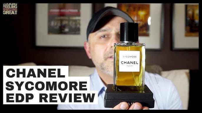 Chanel Sycomore parfum extrait perfume review on Persolaise Love At First  Scent episode 324 