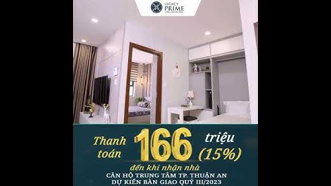 Căn hộ LEGACY PRIME Thuận An Bình Dương - Địa Ốc Kim Oanh