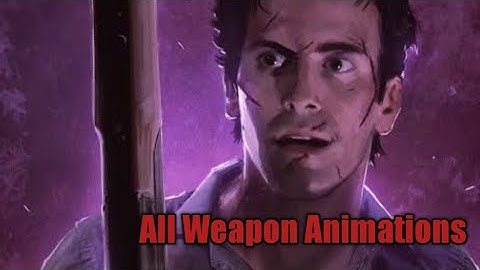 All Ranged Weapon Animations (Evil Dead The Game)