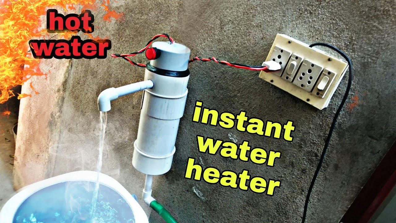 How To Make Water Heater At Home | Water Heater Electric Diy - Youtube