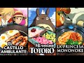 3 RECETAS de ESTUDIO GHIBLI que te FLIPARAN!😍Totoro,El Castillo Ambulante y La Princesa Mononoke🔥