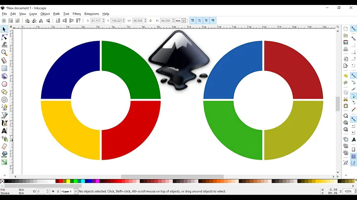 How to divide a circle into arcs of equal length in Inkscape