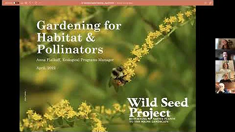 Gardening for Habitat and Pollinators Lecture with...