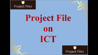 School project on ICT (Computer)