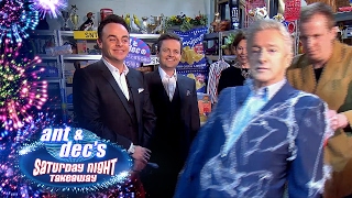 Louis Walsh Found Hanging Out in The Prop Room - Saturday Night Takeaway