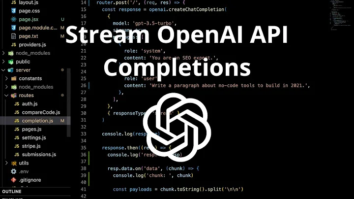 Building an AI Chatbot with Streaming OpenAI Chat Completions