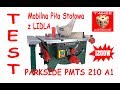 Mobilna Piła Stołowa PARKSIDE PMTS 210 A1 ( Scheppach ) TEST - Precyzyjna na swój sposób :)