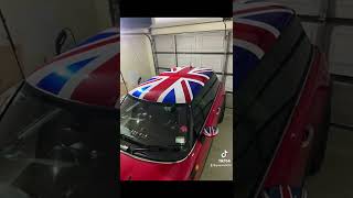 Mini Cooper Union Jack 🇬🇧 British flag Mini Cooper S British Flag