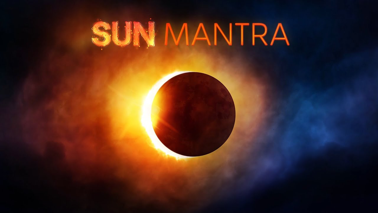  2023 Solar Eclipse Meditation Mantra  SUN MANTRA 432Hz  108 Times  Om Suryaya Namaha