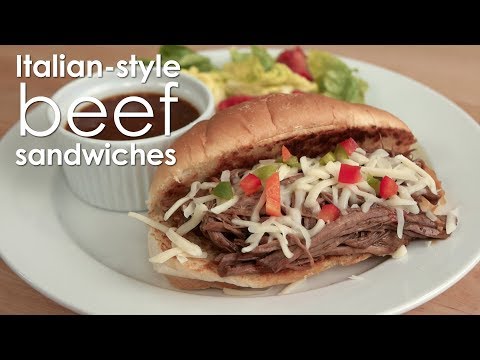 Italian-Style Beef Sandwiches