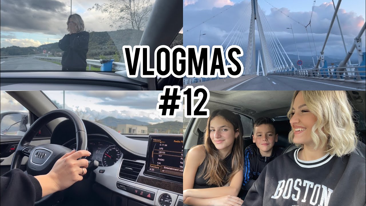 Udhetimi Shqiperi-Greqi/Ca me kerkuan ne dogan/Prisha makinen 😣/Vlogmas day13/Dezi Lami