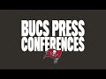 Bucs vs. Falcons Postgame Press Conferences