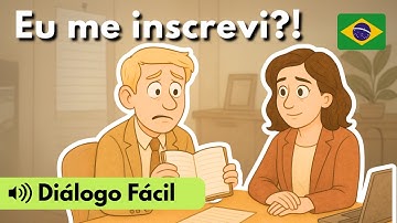 Learn Portuguese with Mini Dialogues Ep. 4: Job Interview (A2-B1)